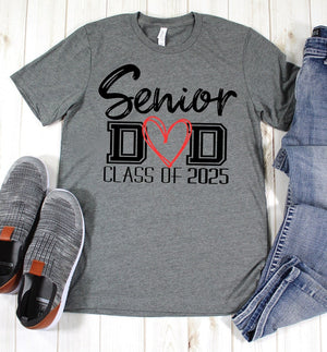 Senior Mom Senior Dad of a Graduation Shirt, Graduation Mom Shirt, Class of 2026 T-Shirt, Class of 2026 Family Graduation Shirt