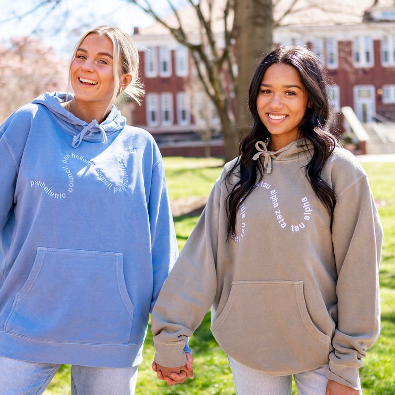 Swirly Sorority Chapter Greek Letter Sweatshirt / Independent Trading Co Hoodie Sweatshirt / Big Little Family Letter Sweatshirts il_794xN.6192351950_9ha5.jpg