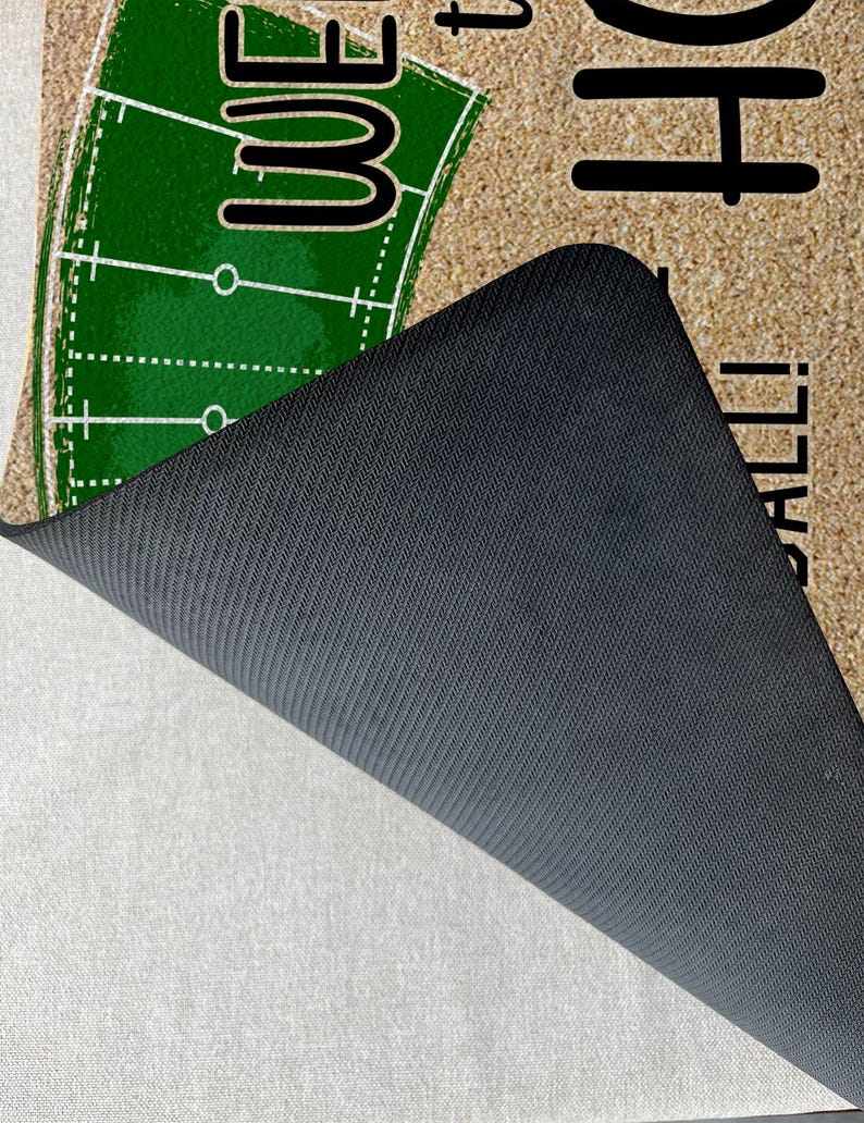 Welcome To Our Home Hope You Like Football, Football Doormat, Touchdown Celebration, Football Season, Sports Fan Gift, Football Home Decor