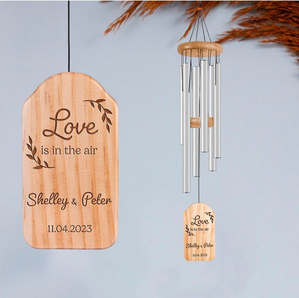 Wedding Gifts for the Couples, Personalized High-Quality Wind Chimes, Unique Wedding Gift, Anniversary Gift, Housewarming Engagement Gifts