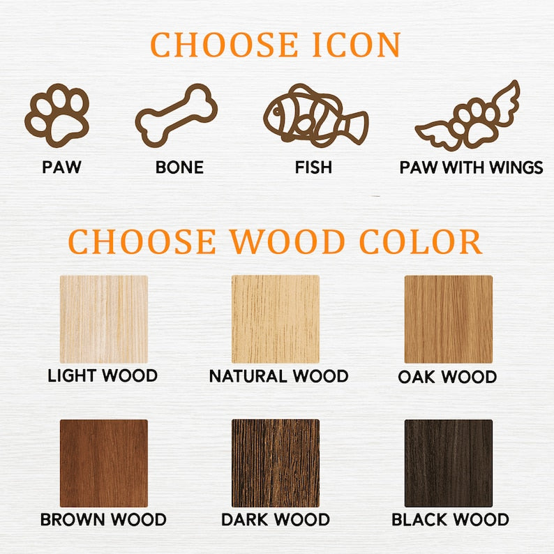 Custom Memorial Pet Collar With Photo, Pet Sympathy Gift, Dog Memorial Frame For Loss Of Dog, Memorial Wood Frame With Collar Holder Style