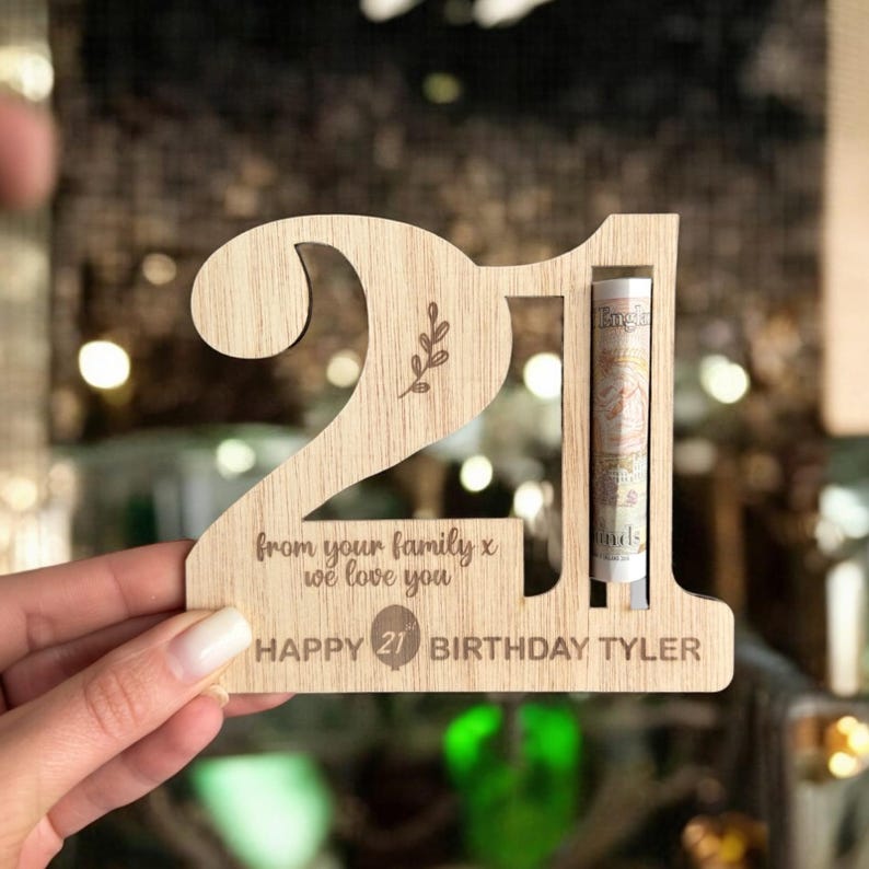 18th Birthday Gifts Girls Money Holder Wallet Milestone Special Age 16th 21st