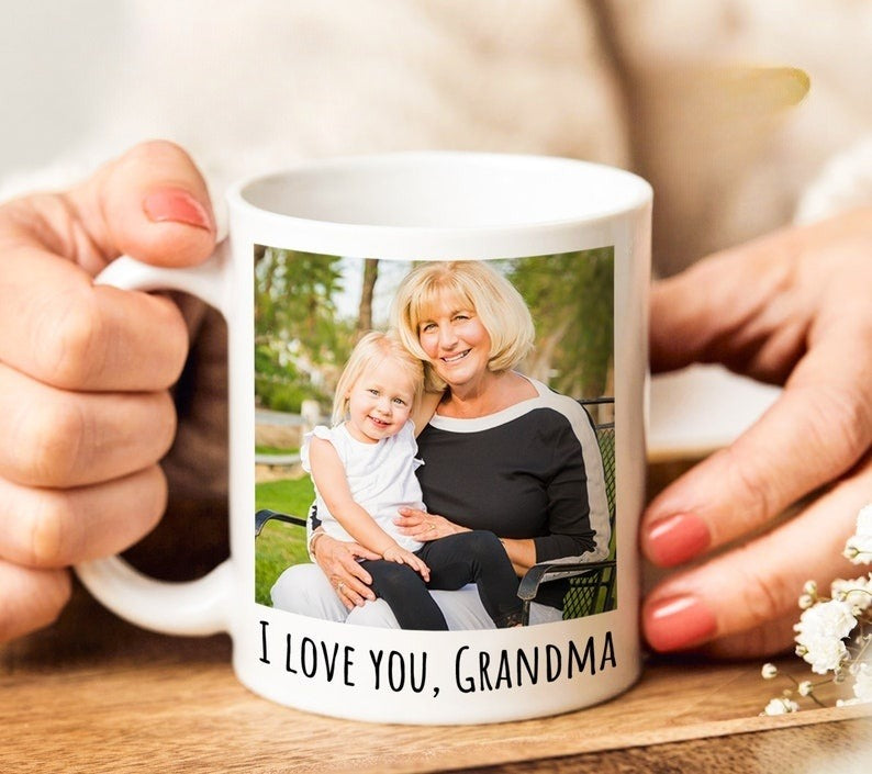 Personalized Photo Coffee Mug Birthday Gift, Custom Mug Gift for Mom, Anniversary Gift for Her/Him, Valentine's day gifts, Mug with Picture