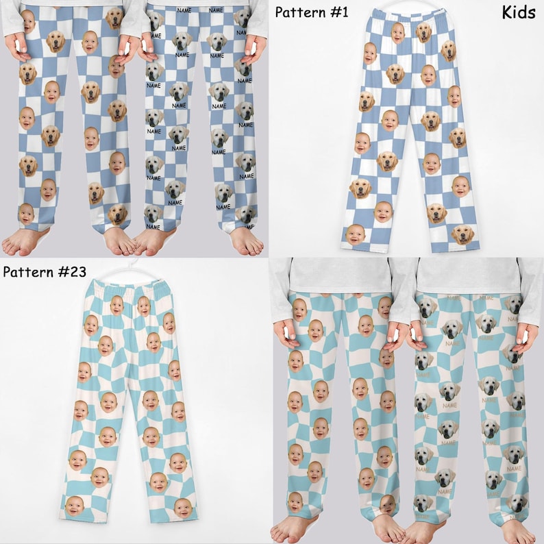 Custom Pajama Pants,Custom Dog Face Pajama,Personalized Pet Photo Pajamas,Men Pajama,Women Pajama,Personalized Gift,Graduation party Gifts