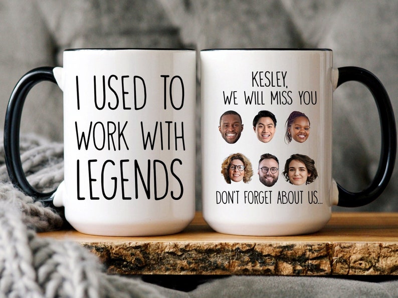 Retired Coworker Gift, Coworker Retirement Mug, Going Away Gift For Coworker, I Used To Work With Legends, Mug For Retirement, Coworker Gift