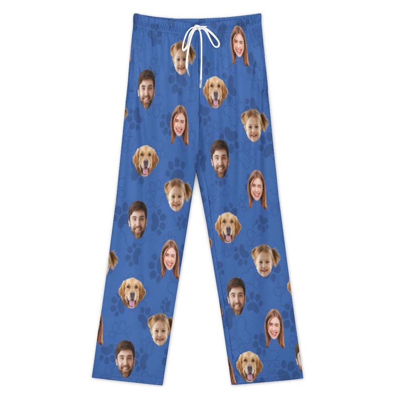 Custom Dog Cat portrait Pajama Pants with Face,Custom Photo Pajama Pants,Custom Pet Face Picture Pajama Pants,Personalized gift for Birthday il_794xN.6214349870_9kqx.jpg