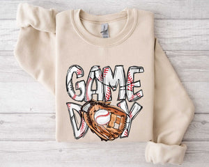 Baseball Shirt, Baseball Game Day Shirt for Women, Baseball Game Day T-shirt, Baseball Mom Shirt, Game Day Baseball, Game Day Tee for Women