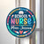Personalized School Nurse 3D Laser Cut Door Sign, School Nurse Grad Door Hanger, Gift for New Nurse, Back To School, Health Room Decor