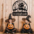 Custom Halloween Metal Sign: Haunted House Decor, Spooky Wall Art