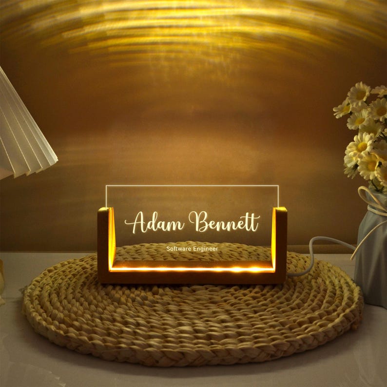 Personalized Desk Name Plate, Graduation Desk Name Plate, Graduation gift, Desk Accessories, Office Gifts for Boss Coworkers, New Job Gifts