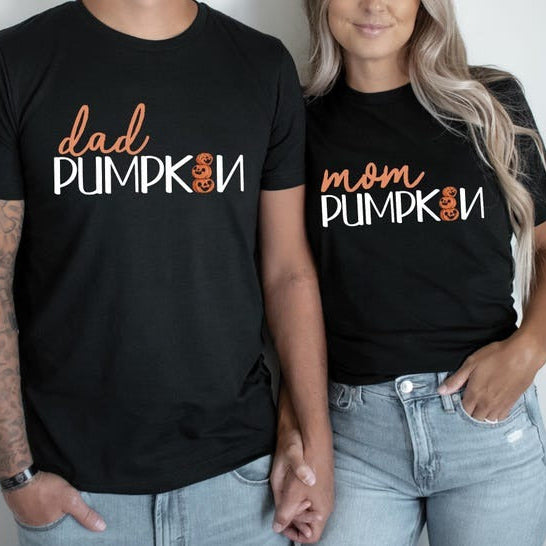 Pumpkin Family Shirts: Matching Halloween Costume, Fall Shirts