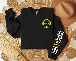 Custom Dispatcher Sweatshirt, 911 Dispatcher Shirt, Gift for Dispatcher, 911 Dispatcher Hoodie, 911 Emergency Sweater, Dispatcher Day Gift