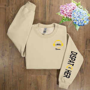 Custom Dispatcher Sweatshirt, 911 Dispatcher Shirt, Gift for Dispatcher, 911 Dispatcher Hoodie, 911 Emergency Sweater, Dispatcher Day Gift