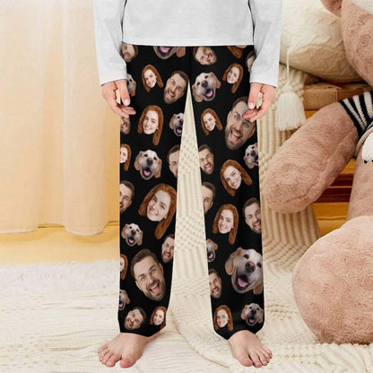 Custom Women Men Kid Pajama Pants with Faces, Mutiple Faces on Pajamas,Face Pajama Pants, Personalized Pajamas with Face,Custom Face Pajamas il_794xN.6241062899_i5da.jpg