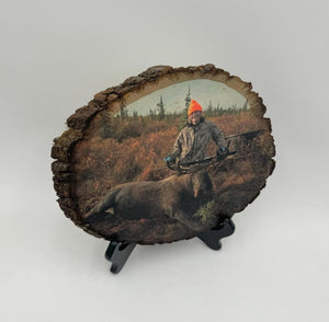 Hunting Decor, Your Hunting Picture on Wood, Custom Wood Photo Transfer, Outdoor Pictures, Hunting Gifts, Deer Pictures, Dad Christmas Gift