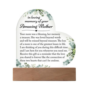 Loss Of Mother Gift, Memorial Gifts For Loss Of Mother, Sympathy Gift Ideas For Loss Of Mother, Remembrance Plaque, In Memory Of Mom Gifts