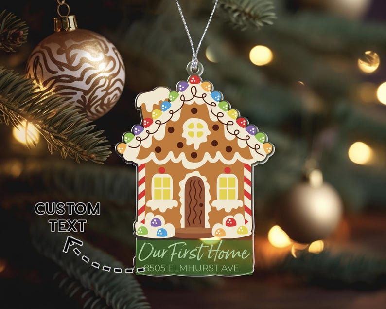 Our First Home Ornament, First Christmas In Our New Home Ornament, First House Together Ornament, New House Ornament, New Home Keepsake