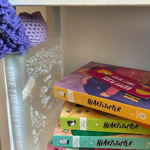 Blooming Acrylic Book Vase Home Decor Gifts for Book Lovers and Readers Bookish Gifts for Special Occasions, Birthdays, and Housewarmings