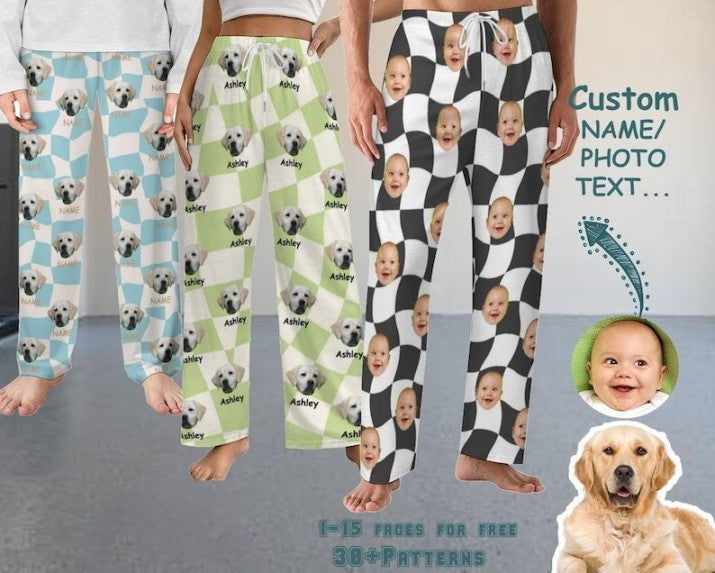 Custom Pajama Pants,Custom Dog Face Pajama,Personalized Pet Photo Pajamas,Men Pajama,Women Pajama,Personalized Gift,Graduation party Gifts il_794xN.6253250521_ajv0_1_1.jpg