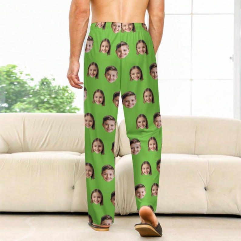 Custom Funny Face Pajama Pants for Women/Men,Personalized Face Pajamas,Unisex Pajama Pants,Custom Pet Face Pajama Pants,Gifts for him/her