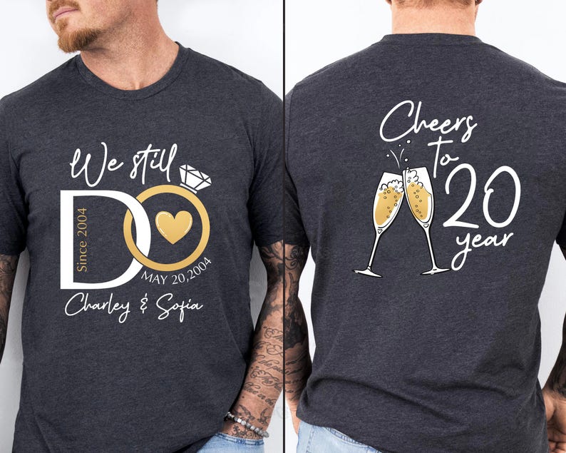 Custom We Still Do Shirt, Matching Anniversary Shirts, Wifey and Hubby Shirts, Custom Anniversary Shirt Gift For Couple