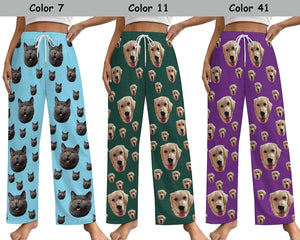 Custom Pajama Pants,Personalized Dog Pajamas,Custom Cat Pyjamas,Men/Women Pajama,Personalized Gift,Custom Dog Pajama,Puppy Christmas Pajamas