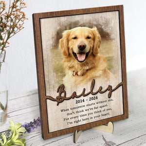 Photo Pet Memorial Sign For Pet Loss Gift, Personaled Picture Frame Pet Memorial Gift Dog Memorial Gift Cat Loss Gift, Dog Memorial Frame Unique Gift Idea