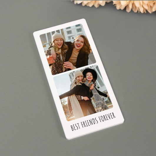 Personalized Photo Strips Magnet Photo Fridge Magnets Best Friends Couples Gift Wedding Engagement Gift For Her Photo Collage Picture