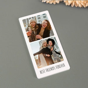 Personalized Photo Strips Magnet Photo Fridge Magnets Best Friends Couples Gift Wedding Engagement Gift For Her Photo Collage Picture