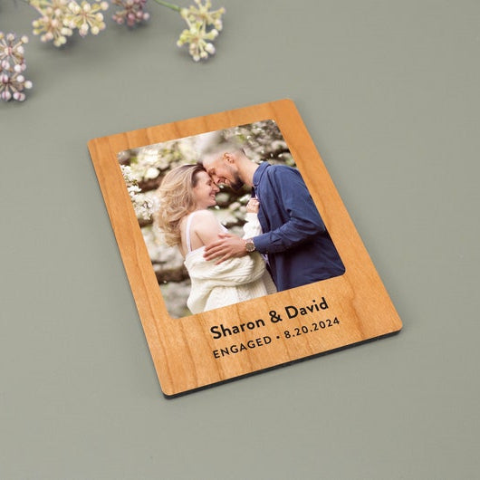 Personalized Photo Magnets, Fridge Magnets Magnetic Photo Gifts, Family Gift, Anniversary Engagement Wedding Gift, Home Decor