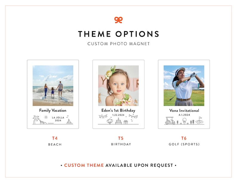 Personalized Photo Magnets, Fridge Magnets Magnetic Photo Gifts, Family Gift, Anniversary Engagement Wedding Gift, Home Decor