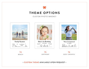 Personalized Photo Magnets, Fridge Magnets Magnetic Photo Gifts, Family Gift, Anniversary Engagement Wedding Gift, Home Decor