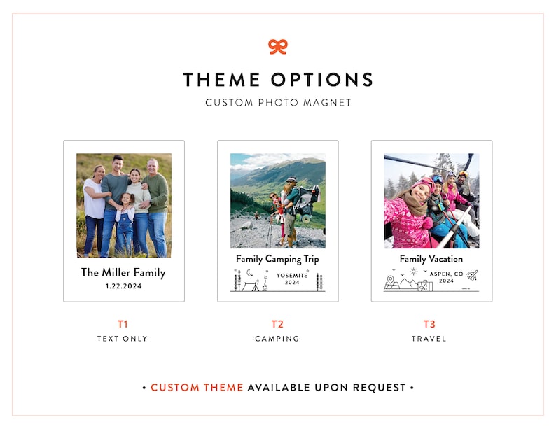 Personalized Photo Magnets, Fridge Magnets Magnetic Photo Gifts, Family Gift, Anniversary Engagement Wedding Gift, Home Decor