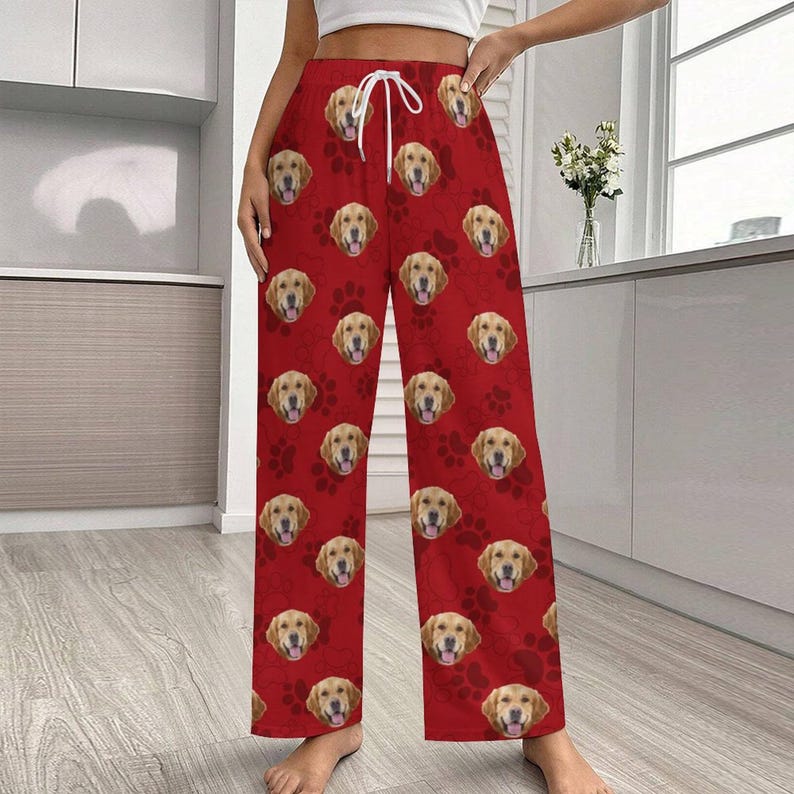 Custom Dog Cat portrait Pajama Pants with Face,Custom Photo Pajama Pants,Custom Pet Face Picture Pajama Pants,Personalized gift for Birthday il_794xN.6262399108_4ozz.jpg