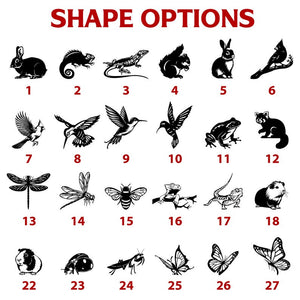 Custom Your Garden Sign, Personalized Animal Metal Garden Sign, Gardener Name Sign, Gardener Gift, Yard Sign Yard Decor,Gift for Mom Grandma