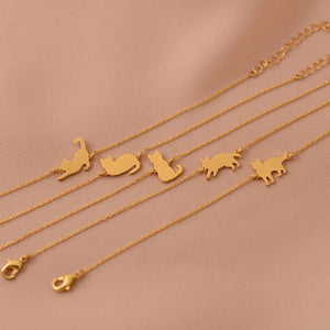 Personalized Cat Bracelet: Engraved Pet Memorial Jewelry