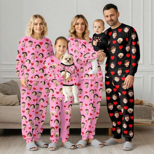 Customized Pajamas Sets, Personalized Face Pajamas, Customized Family Couple Pajamas, Gift for Men Women, Birthday gifts, Christmas gifts il_794xN.6267464637_ctpp.jpg