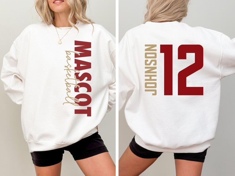 Custom Basketball Shirt, Personalized Basketball Mom Shirt, Game Day Basketball Hoodie, Basketball Dad Sweatshirt, Basketball Shirts