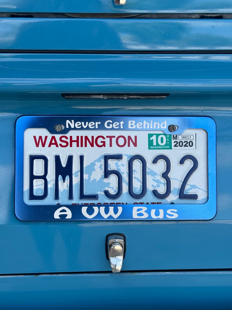 Personalized Heavy Duty License Plate Frame | Laser Engraved, No Decals Here! Custom Aluminum Car Tag Covers