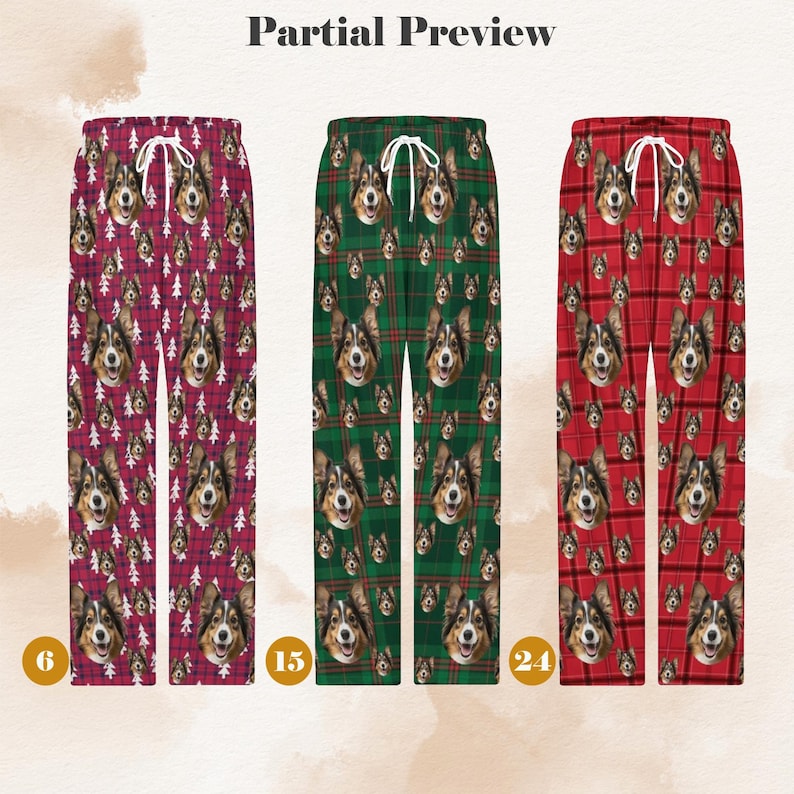 Custom Pet Pajama Pants, Custom Dog Personalized Pajama Pants, Custom Pet Portrait Pajama pants, Christmas Pajama Pants, Family Pajama Pants il_794xN.6275094222_hnp7.jpg