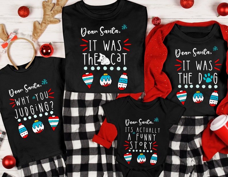 Family Christmas Shirts, Matching Family Christmas Outfits , Holiday T-Shirts, Christmas PJs Family, Family Christmas Shirts, Matching