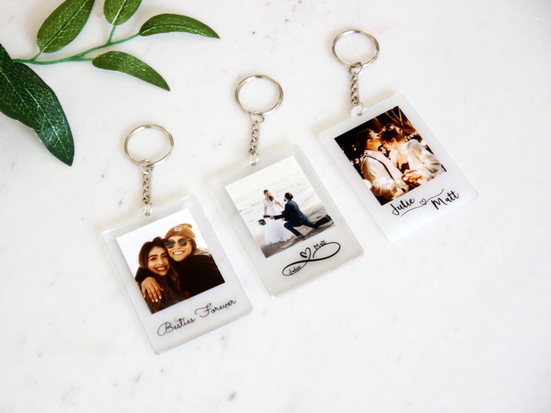 Custom Photo Keychain | Personalized Photo Keychain | Anniversary Gift | Gift for Him | Gift for Her | Christmas gifts