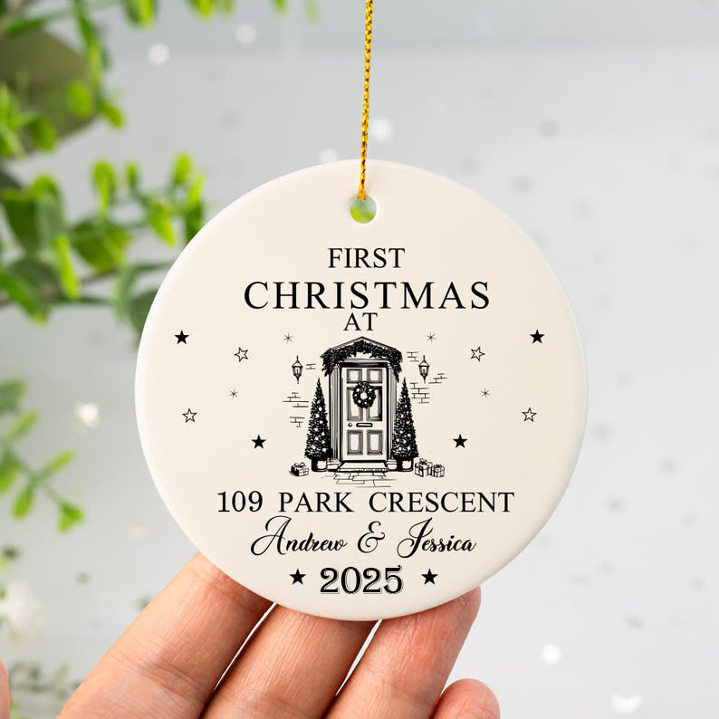 First Christmas In Our New Home, Happy New Home Gift, New Home Tree Decor, Couples Gift, New Home Keepsake Gift, Housewarming Bauble Gift
