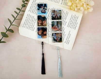 Personalised Photo Bookmark,Custom Acrylic Bookmark for Her,Picture Bookmark,Bookmark For Women,Christmas Gift,Gift For Her,Book Lovers Gift