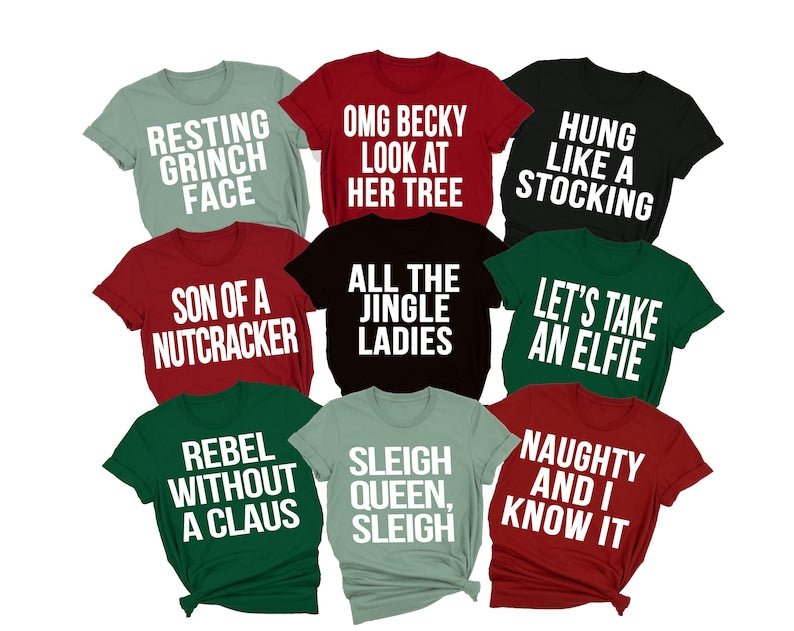 Funny Christmas Shirts, Christmas Puns, Family Christmas Shirts, Holiday Party Shirt, Matching Christmas Shirts, Group Christmas Party Shirt