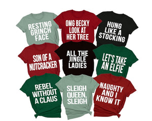 Funny Christmas Shirts, Christmas Puns, Family Christmas Shirts, Holiday Party Shirt, Matching Christmas Shirts, Group Christmas Party Shirt