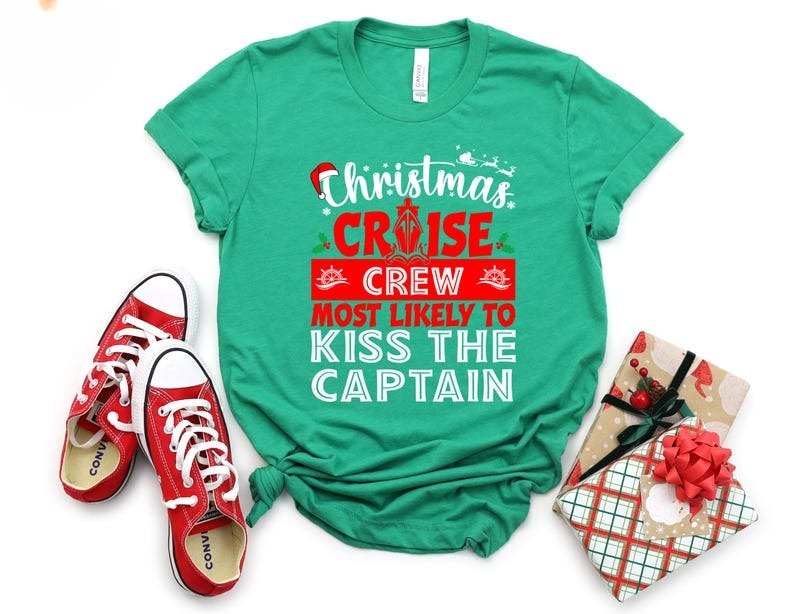 Custom Christmas Cruise Crew Shirt: Holiday Vacation Tee