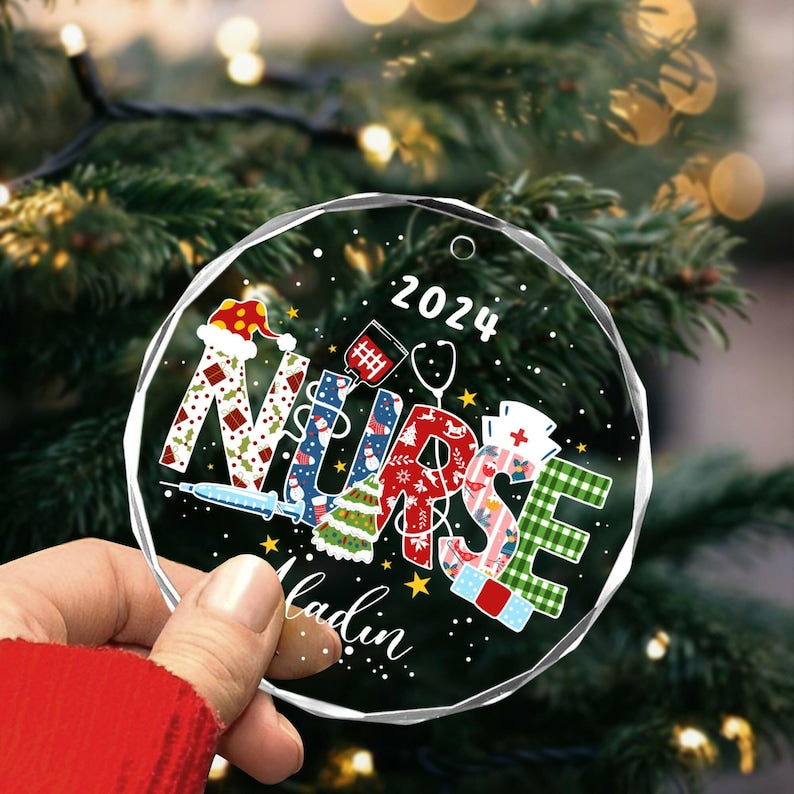 Nurse Ornament, New Nurse Gift, Nurse Christmas Ornament, Graduation Ornament, Graduation Gift, RN Gift, BSN Gift, Nursing Graduation Gift