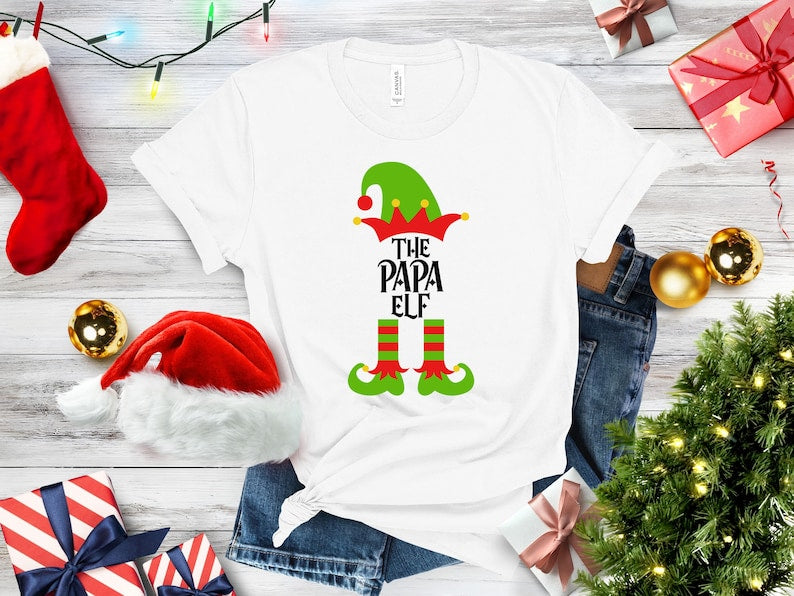 Custom The Elf Shirt, Custom Elf Shirt, Christmas Family Matching, Funny Christmas Shirt, Christmas Elf Shirts,Christmas Family Matching Tee