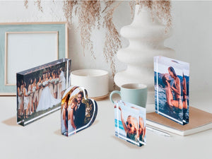 Photo Gifts, Custom Photo Block Acrylic, Acrylic Block Wedding Gift, Gifts for Couples, Anniversary Gift, Gifts for Her